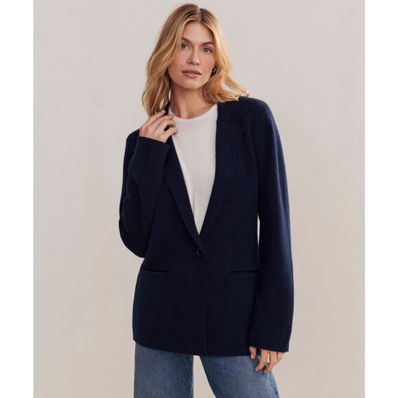 JENNI KAYNE Cooper Blazer Sweater Womens Size XS